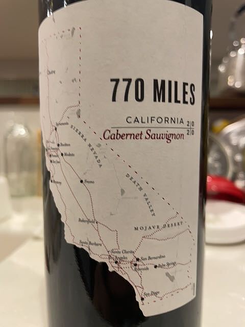 770 Miles Cabernet Sauvignon California(770マイルズ カベルネ・ソーヴィニヨン)