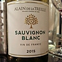 Alain de la Treille Sauvignon Blanc(2015)