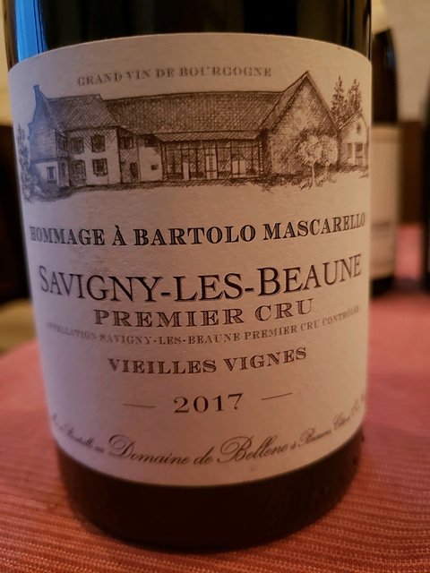 Dom. de Bellene Savigny Les Beaune 1er Cru Hommage à Bartolo Mascarello Vieilles Vignes