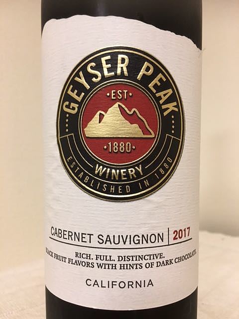 Geyser Peak California Cabernet Sauvignon(ガイザー・ピーク カリフォルニア カベルネ・ソーヴィニヨン)