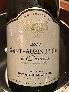 Dom. Patrick Miolane Saint Aubin 1er Cru Le Charmois(ドメーヌ・パトリック・ミオレーヌ サン・トーバン プルミエ・クリュ レ・シャルモワ)