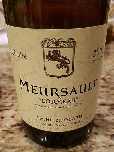 Dom. Coche Bizouard Meursault Le Limozin