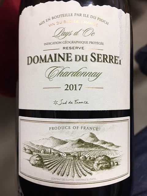 Dom. du Serret Chardonnay(ドメーヌ・デュ・セレ シャルドネ)