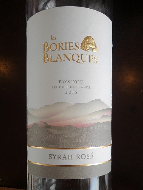 Les Bories Blanques Syrah Rosé