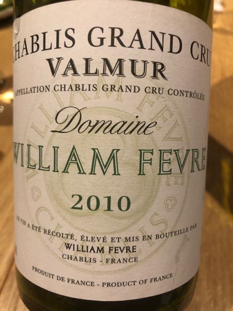 Dom. William Fèvre Chablis Grand Cru | Vinica 無料のワインアプリ