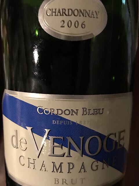 de Venoge Cordon Bleu Chardonnay Brut(ドゥ・ヴノージュ コルドン・ブルー シャルドネ ブリュット)