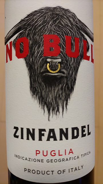 No Bull Zinfandel(ノー・ブル ジンファンデル)