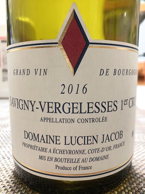 Dom. Lucien Jacob Savigny Vergelesses 1er Cru Rouge