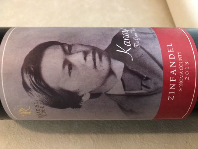 Paradise Ridge Kanaye Zinfandel(パラダイス・リッジ カナエ