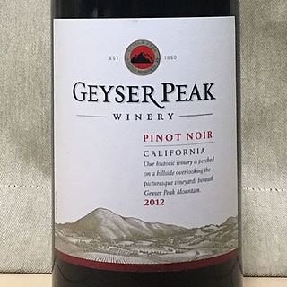 Geyser Peak California Pinot Noir(ガイザー・ピーク カリフォルニア ピノ・ノワール)