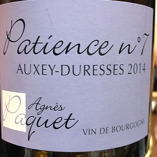 Agnès Paquet Auxey Duresses Patience N°7