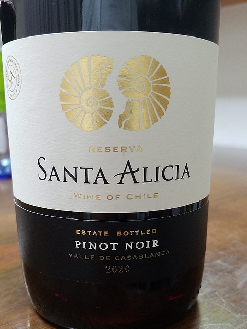 Santa Alicia Pinot Noir Reserva(サンタ・アリシア ピノ・ノワール レゼルヴァ)