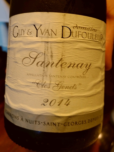 Dom. Guy & Yvan Dufouleur Santenay Clos Genêts Blanc