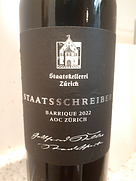 Staatskellerei Zürich Staatsschreiber Barrique 2018(2022)