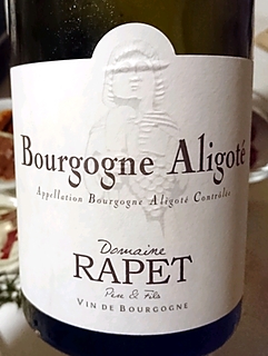 Dom. Rapet Père & Fils Bourgogne Aligoté(ドメーヌ・ラペ ブルゴーニュ アリゴテ)