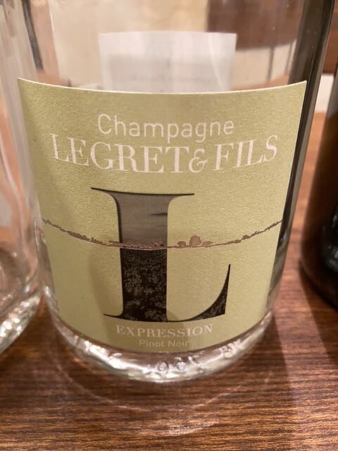 Legret & Fils Expression Pinot Noir(ルグレ・エ・フィス エクスプレシオン ピノ・ノワール)