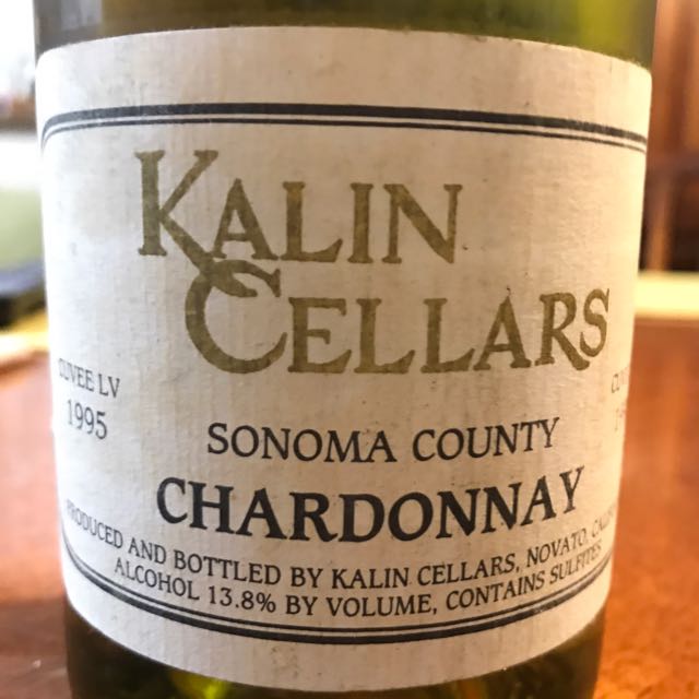 Kalin Cellars Chardonnay Cuvée LV(カリン・セラーズ