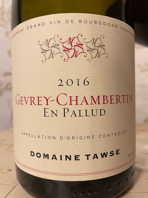 Dom. Tawse Gevrey Chambertin En Pallud