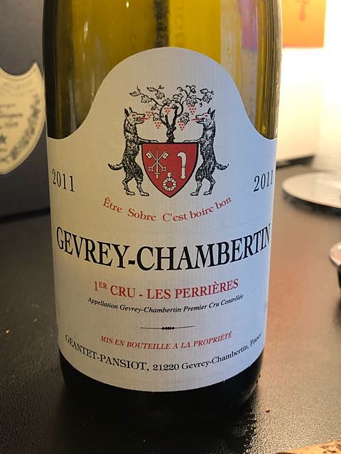 Geantet Pansiot Gevrey Chambertin 1er Cru Les Perrières