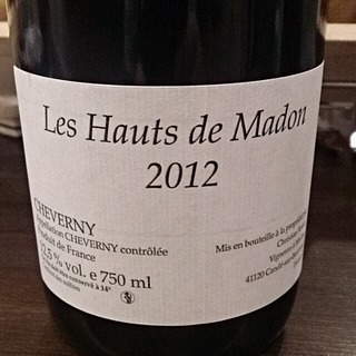 Christian Venier Les Hauts de Madon Rouge(クリスチャン・ヴニエ レ・オー・ド・マドン ルージュ)