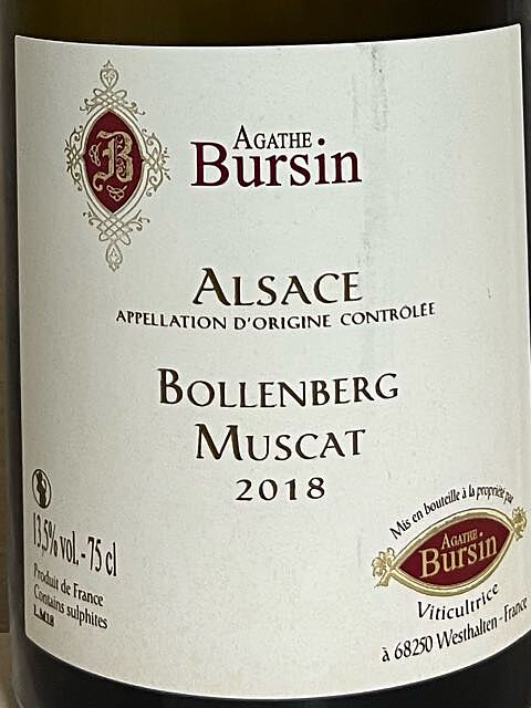 Agathe Bursin Muscat Bollenberg