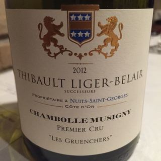 Thibault Liger Belair Chambolle Musigny 1er Cru Les Gruenchers