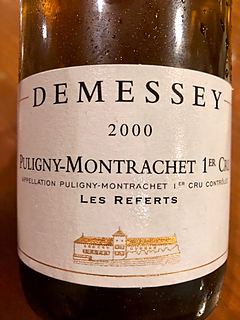 Demessey Puligny Montrachet 1er Cru Les Referts(ドゥメセ ピュリニー・モンラッシェ プルミエ・クリュ レ・ルフェール)