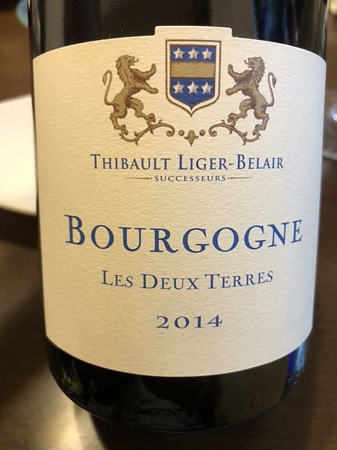 Thibault Liger Belair Bourgogne Les Deux Terres