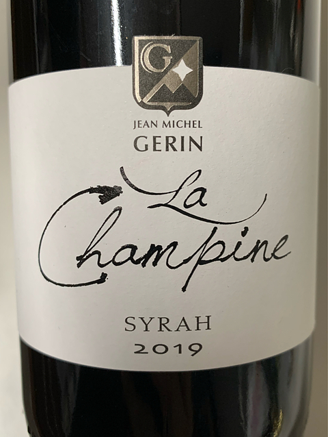 Jean Michel Gerin La Champine Syrah