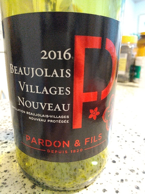 Pardon & Fils Beaujolais Villages Nouveau