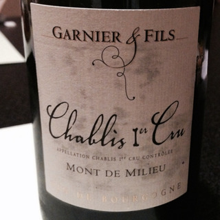 Garnier & Fils Chablis 1er Cru Mont De Milieu