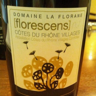 Dom. La Florane Côtes du Rhône Villages Florescens Rouge