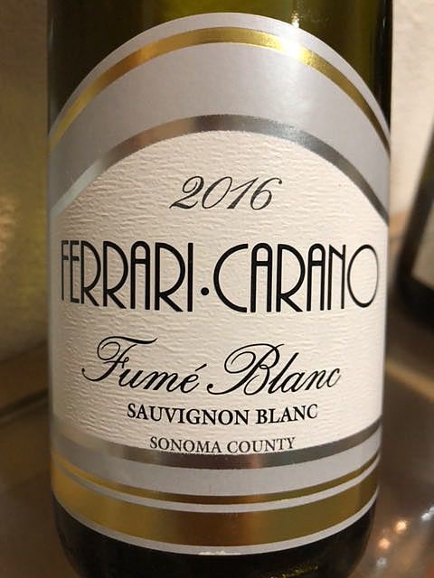 Ferrari Carano Fumé Blanc(フェラーリ・カラーノ フュメ・ブラン)