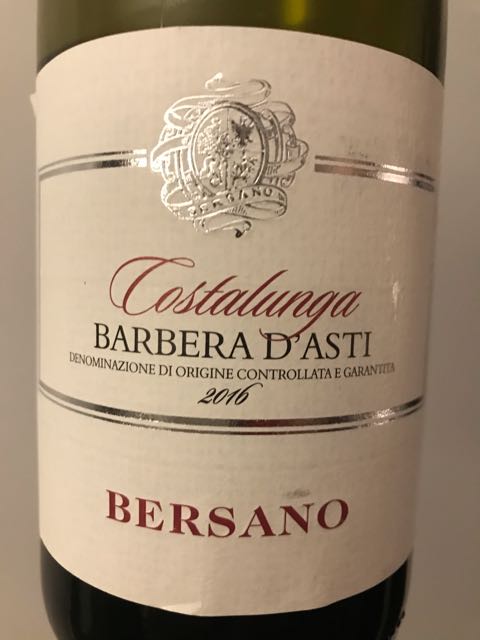 Bersano Barbera d'Asti, Superiore Costalunga – Profile Wine