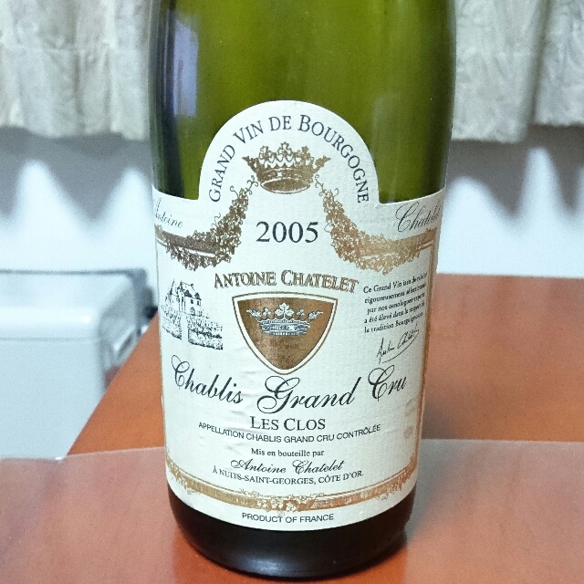 Antoine Chatelet Chablis Grand Cru Les | Vinica 無料のワイン