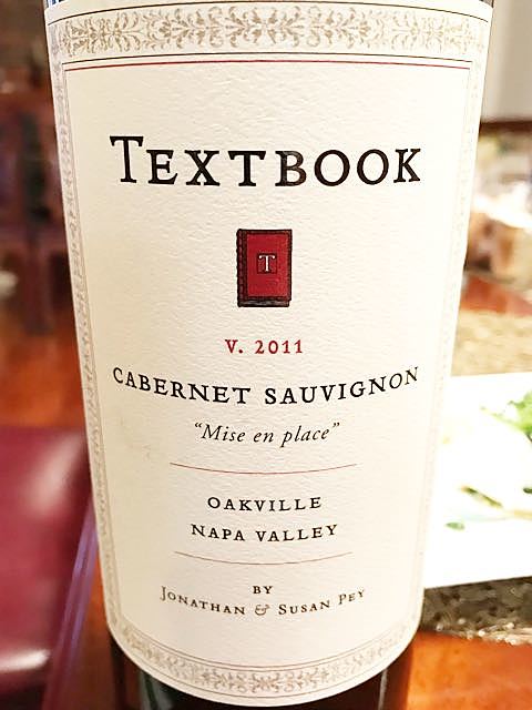 Textbook Cabernet Sauvignon Mise en place 2011(テキストブック カベルネ・ソーヴィニヨン ミゾン・プラス)