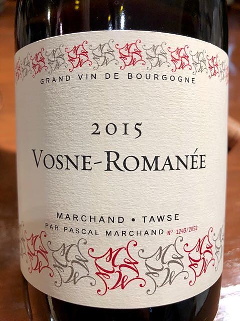 Marchand Tawse Vosne Romanée