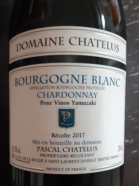 Dom. Chatelus Bourgogne Blanc