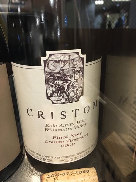 Cristom Pinot Noir Louise Vineyard