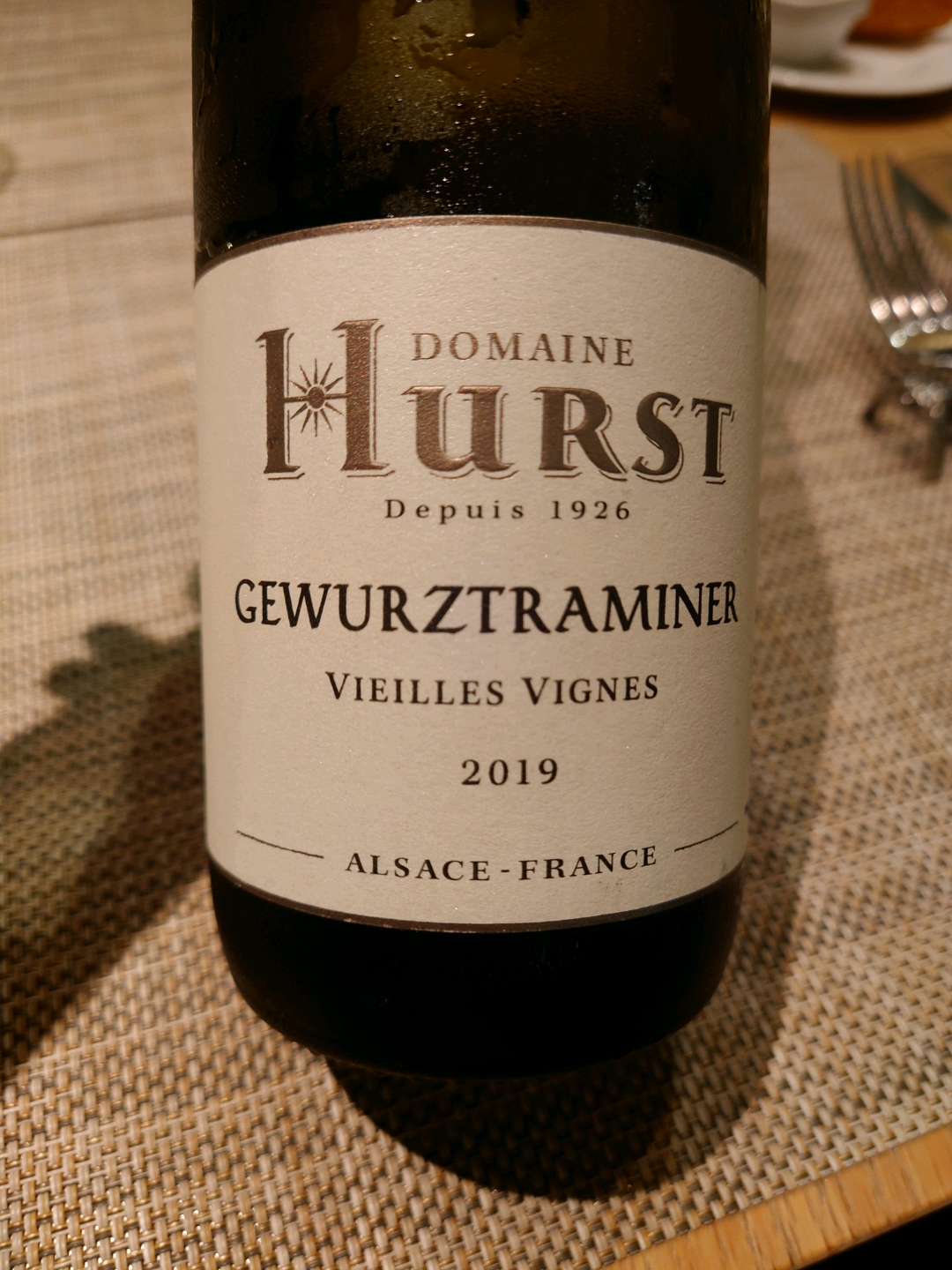 Dom. Hurst Gewürztraminer Vieilles Vignes(ドメーヌ・ウルスト