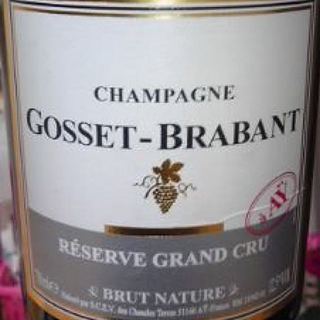 Gosset Brabant Réserve Grand Cru Brut Nature