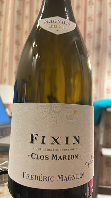 Frédéric Magnien Fixin Clos Marion(フレデリック・マニャン フィサン クロ・マリオン)