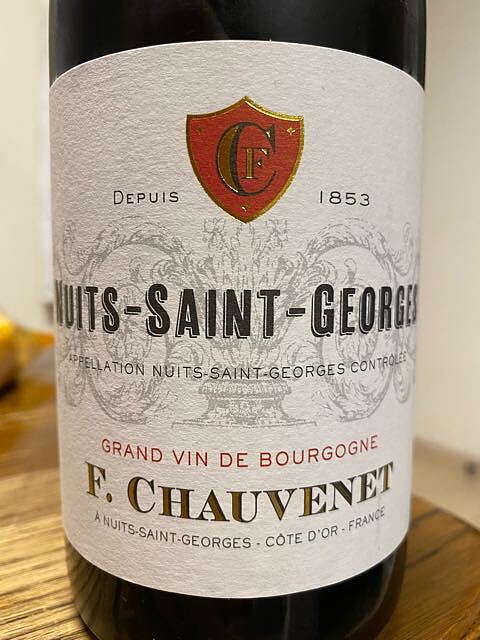 F. Chauvenet Nuits Saint Georges(フランソワ・ショーヴネ ニュイ・サン・ジョルジュ)