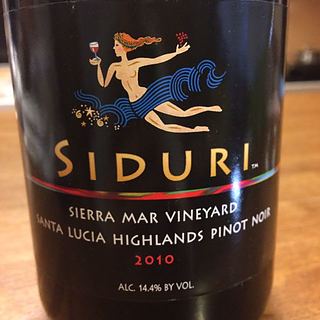 Siduri Sierra Mar Vineyard Pinot Noir(シドゥーリ シエラ・マー・ヴィンヤード ピノ・ノワール)