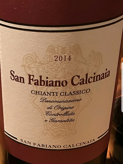 San Fabiano Calcinaia Chianti Classico(サン・ファヴィアーノ・カルチナイア キアンティ・クラッシコ)