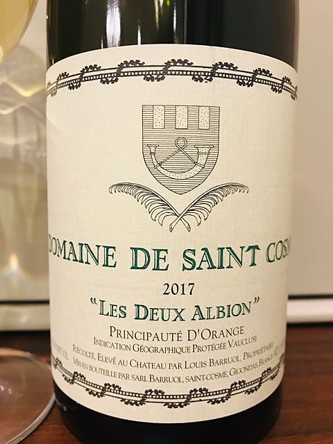 Dom. de Saint Cosme Les Deux Albion(ドメーヌ・ド・サンコム レ・ドゥー・アルビオン)