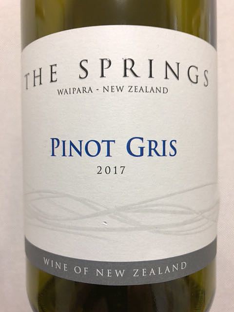 The Springs Pinot Gris