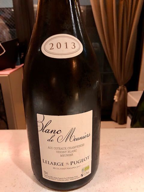 Lelarge Pugeot Blanc de Meuniers
