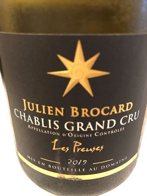 Julien Brocard Chablis Grand Cru Les Preuses