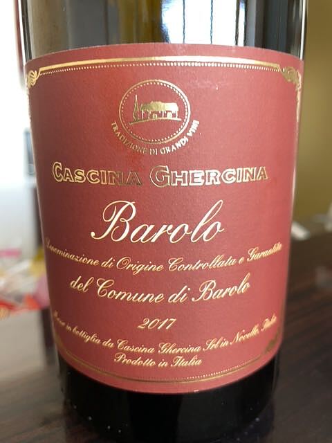 Cascina Ghercina Barolo del Comune di Barolo(カッシーナ・ゲルチーナ バローロ・デル・コムーネ・ディ・バローロ)